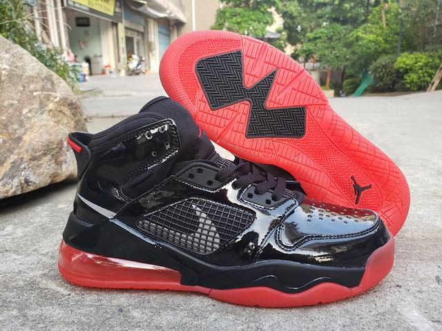 Air Jordan Mars 270 Men's Basketball Shoes Black Red-1 - Click Image to Close